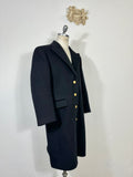 Vintage Woman Italian Navy Coat “M/L”