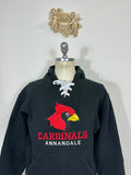 Annandale Cardinal Lace-up Hoodie “S”