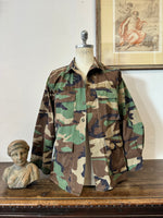 Vintage Woodland Camo Jacket “M”