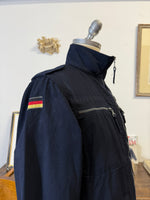 Vintage German Army Jacket With Zip Riri “M”