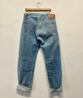 Vintage a Levi’s 501XX Big E Made in Usa With Selvedge “W34 L36”