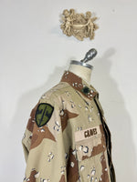 Vintage Desert Chocolate Jacket Us Army “L”