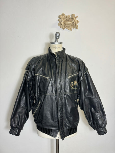 Vintage 80’s Leather Jacket “L”
