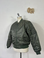 Olive Bomber Jacket MA1 “L”