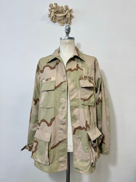 Vintage Desert Camo Jacket Us Air Force “XXL”