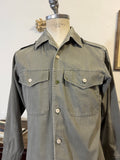 Vintage Austrian Army Shirt 1960s “M”