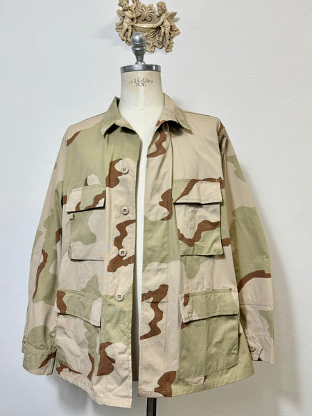 Deadstock Desert Camo Jacket Us Army Ripstop “L/XL”