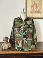 Vintage Woodland Camo Jacket “M”