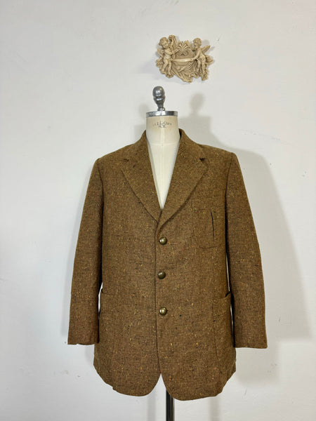Blazer en laine vintage des années 70 « M »