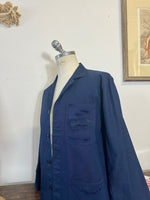 Vintage Work Jacket With Rips “L”