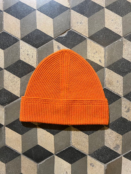 Chapeau en Laine Orange - MRARCHIVE
