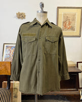 Vintage Austrian Army Shirt 1960s “M”