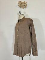 Vintage 70s Brown Shirt “L”