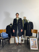 manteau de la marine italienne vintage des années 80 « L »