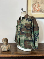 Vintage Woodland Camo Jacket “S”