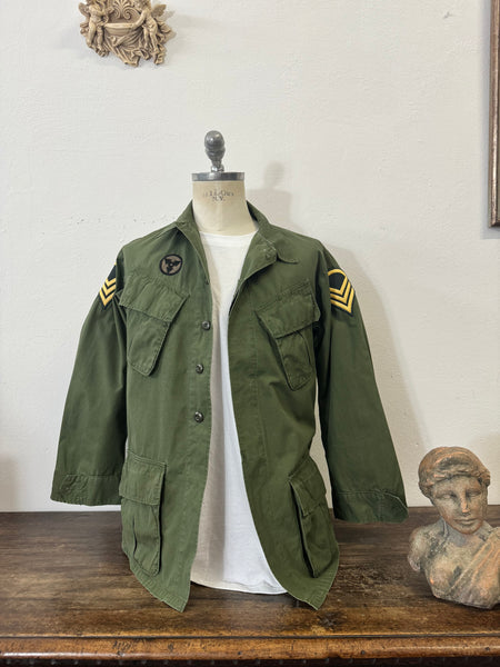 Vintage Jungle Jacket Ripstop Us Army - S/M