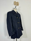 Vintage Italian Navy Coat “XL”