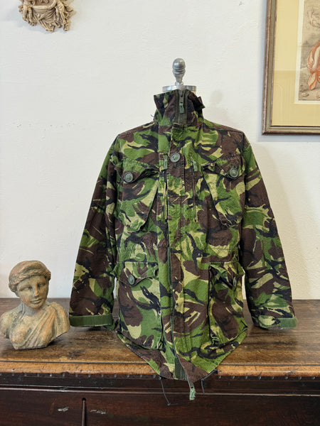 Vintage British Camo Army Jacket “L/XL”