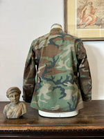 Vintage Woodland Camo Jacket “S”