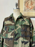 Vintage Woodland Camo Jacket “M/L”