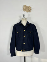 Vintage Wool Italian Navy Jacket “L”