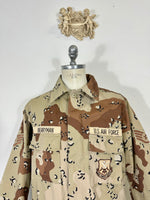 Vintage Desert Chocolate Jacket Us Air Force “M/L”