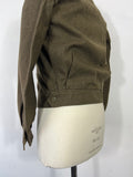 Vintage French Army Wool Jacket XS-S