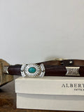 Western Concho Belt with Turquoise Accents