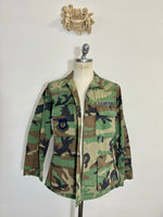 Vintage Woodland Camo Jacket Us Air Force “S/M”