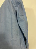 U.S NAVY Chambray SEAFARER Work Shirt 1980s / 90s