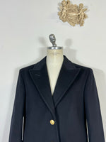 manteau vintage femme marine italienne « M/L »