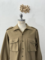 chemise en flanelle de l’armée italienne vintage « L »