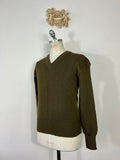 Vintage 50’s French Army Wool Sweater