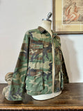 Vintage Woodland Camo Jacket “M”