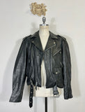 Vintage 80’s Leather Jacket “L/XL”