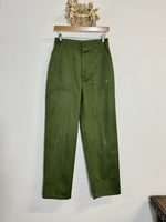 Vintage Fatigue Pants Og 507 Us Army “W27”