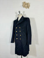 Vintage Italian Navy Coat “M/L”