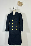 Vintage Italian Navy Coat “M”