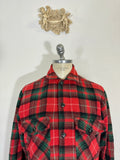 Vintage Men's Carss Mackinaw Wool Plaid Shirt “M/L”