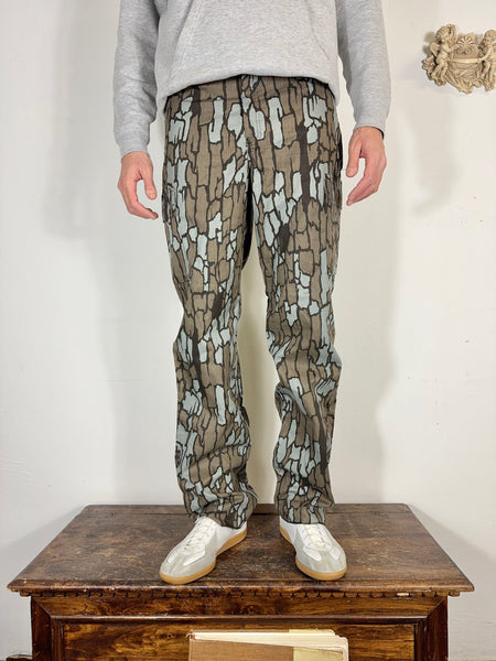 Vintage Camo Pants Made in Usa “W33”