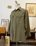 Vintage Austrian Army Shirt 1960s “M”