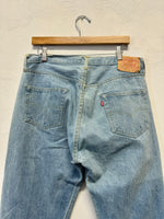 Vintage a Levi’s 501XX Big E Made in Usa With Selvedge “W34 L36”