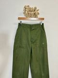 Vintage Fatigue Pants Og 507 Us Army “W27”