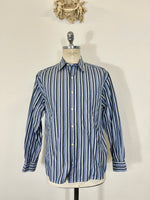 Vintage 70s Striped Shirt “M”
