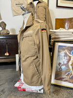 Vintage German Army Jacket With Zip Riri