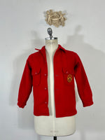 Vintage 70’s Wool Boys Scout Jacket Made in USA “12 anni”