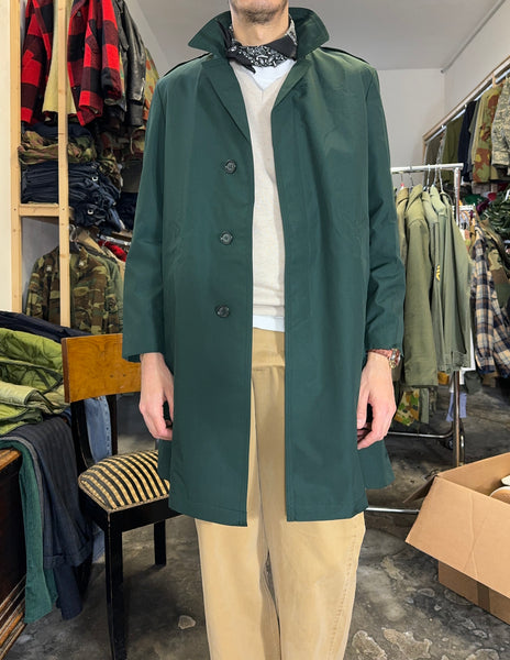 manteau imperméable militaire vintage des années 80 « L »