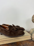 Vintage Alden 3697F Mocha Kid Suede Tassel Loafer “44,5 EU”