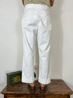 Vintage Italian Navy Cotton Pants
