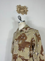 Vintage Desert Chocolate Jacket Us Army “M”